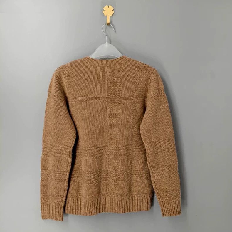 Burberry Burberry Caramel Wool Cashmere Blend Sweater-yf Size US S / EU 44-46 / 1 - 2 Thumbnail
