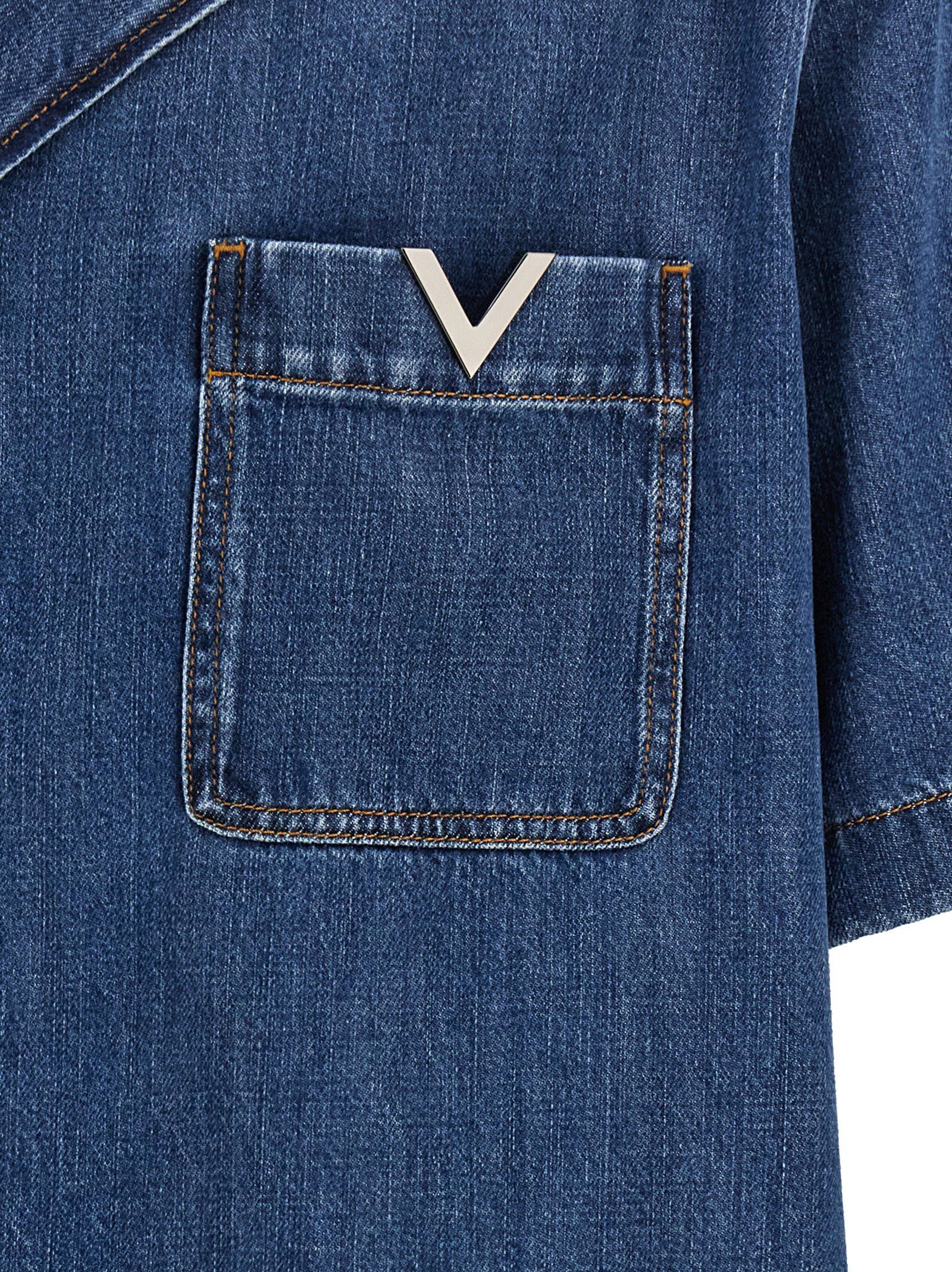 Valentino Valentino 'V Detail' Shirt Size US M / EU 48-50 / 2 - 4 Thumbnail