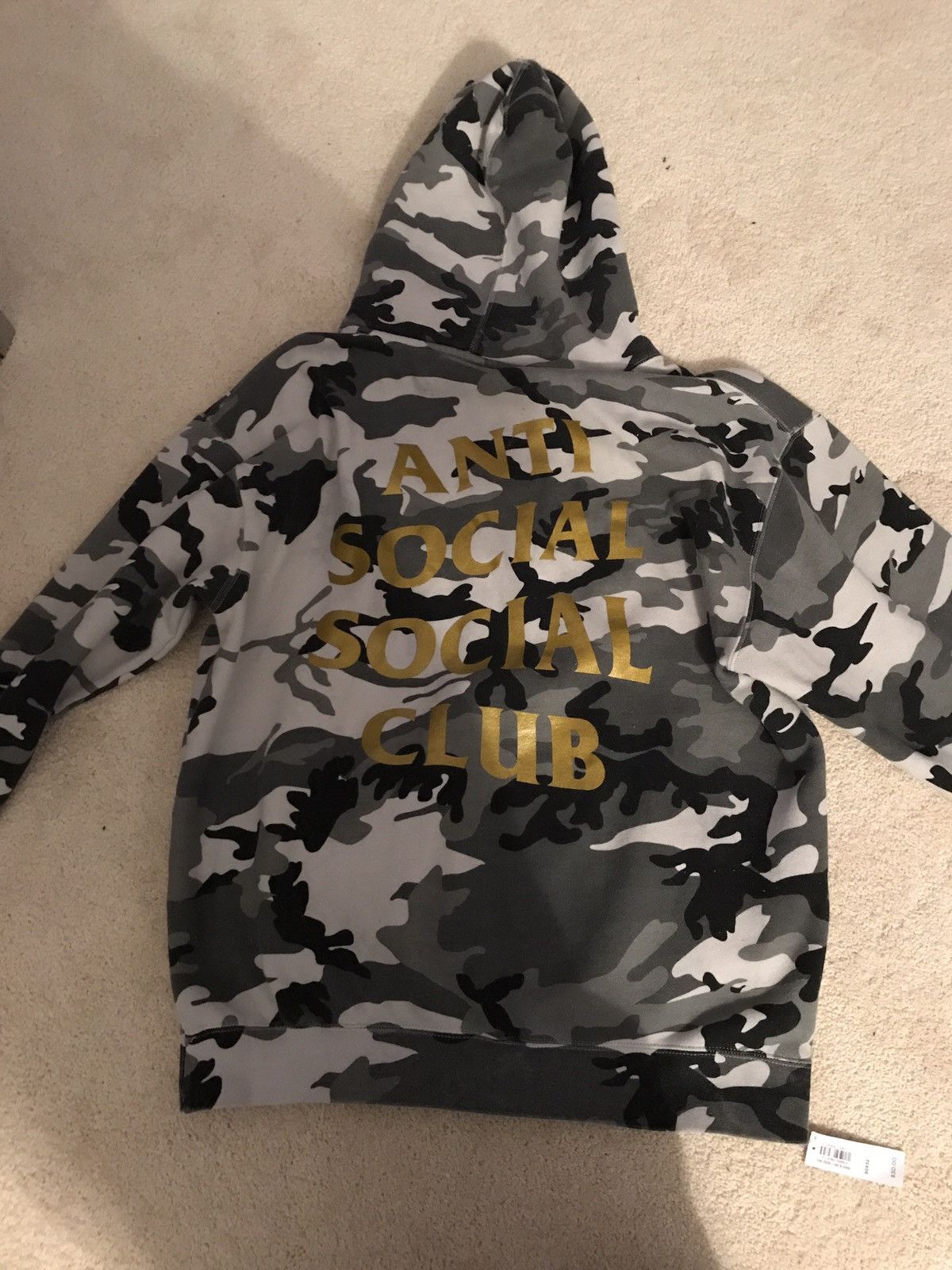 ASSC siberia camo hoodie purchases XL