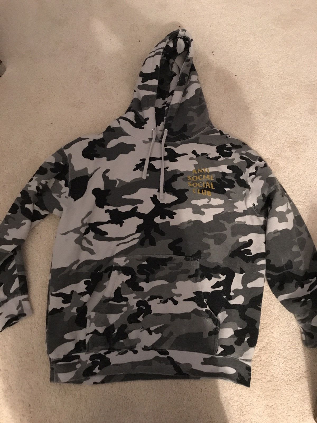 ASSC siberia camo hoodie good XL