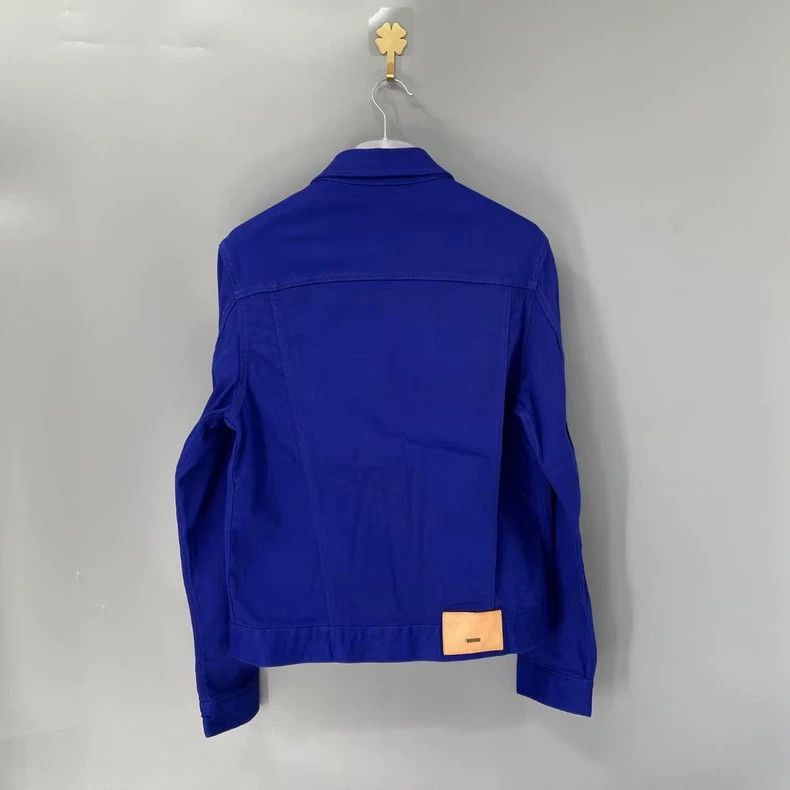 Louis Vuitton Louis Vuitton Blue Denim Jacket-yf Size US L / EU 52-54 / 3 - 2 Thumbnail