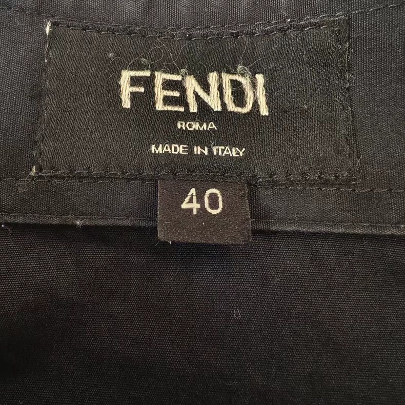 Fendi FENDI Long Sleeve Logo Shirt Size 40-yf Size US M / EU 48-50 / 2 - 3 Thumbnail