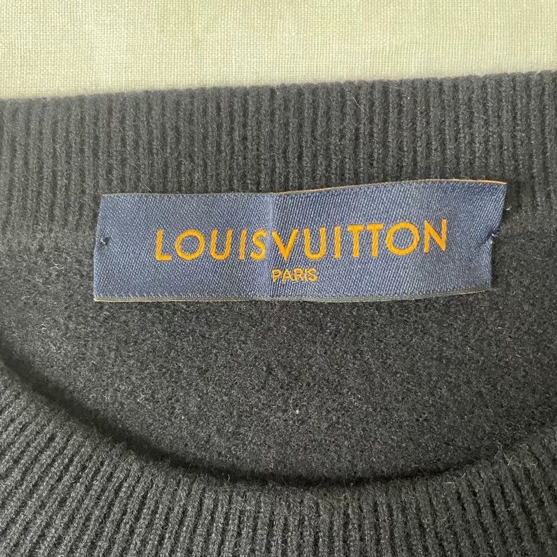 Louis Vuitton Louis Vuitton Monogram Wool Long Sleeve Sweater-yf Size US L / EU 52-54 / 3 - 3 Thumbnail