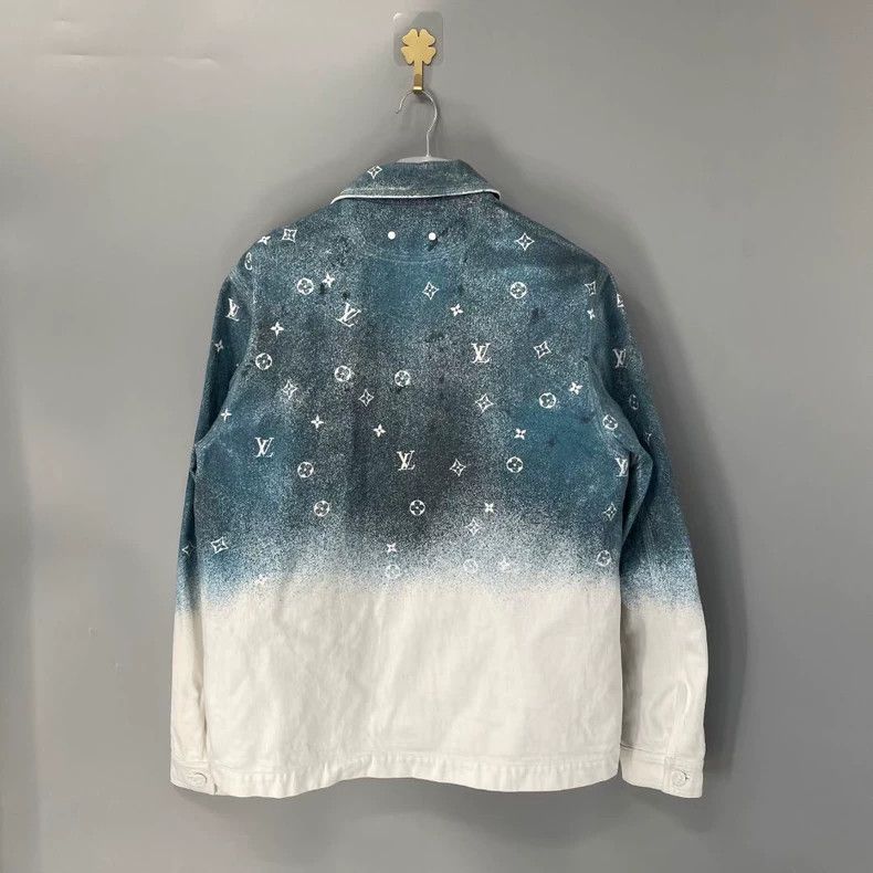 Louis Vuitton Louis Vuitton Ombre Denim Jacket-yf Size US S / EU 44-46 / 1 - 2 Thumbnail