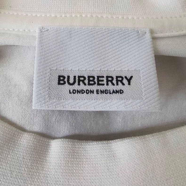 Burberry Burberry Classic Logo Print Loose T-Shirt-yf Size US XXS / EU 40 - 3 Thumbnail