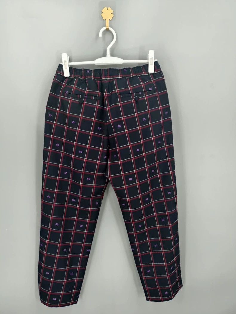 Gucci Gucci Plaid Logo Pants Size 44-yf Size US 44 / EU 60 - 2 Thumbnail