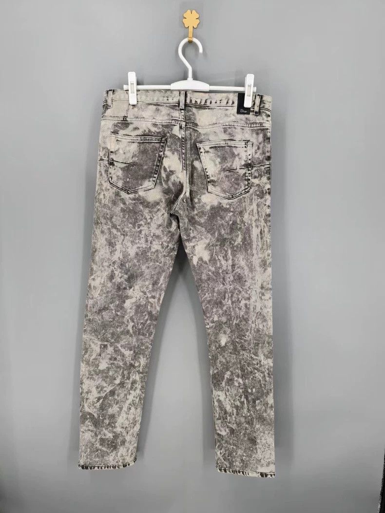 Dior Dior Snowflake Splash Denim Jeans-yf Size US 32 / EU 48 - 2 Thumbnail