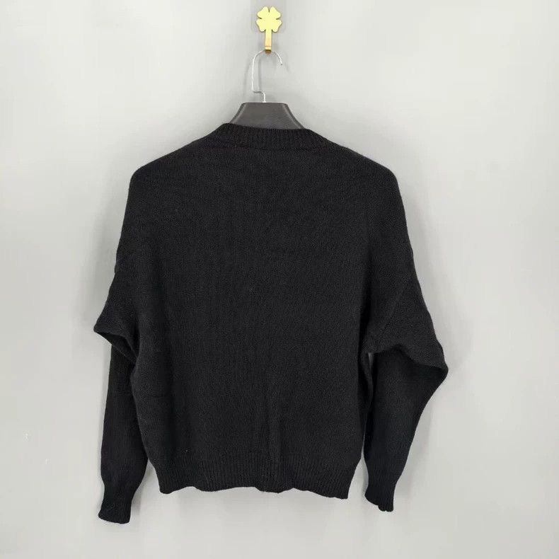 Dior Dior Black Wool Sweater with Embroidery-yf Size US M / EU 48-50 / 2 - 2 Thumbnail