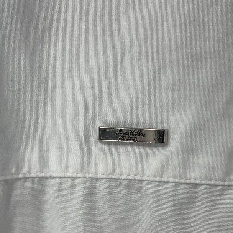 Louis Vuitton Louis Vuitton White Long Sleeve Shirt-yf Size US XL / EU 56 / 4 - 5 Thumbnail