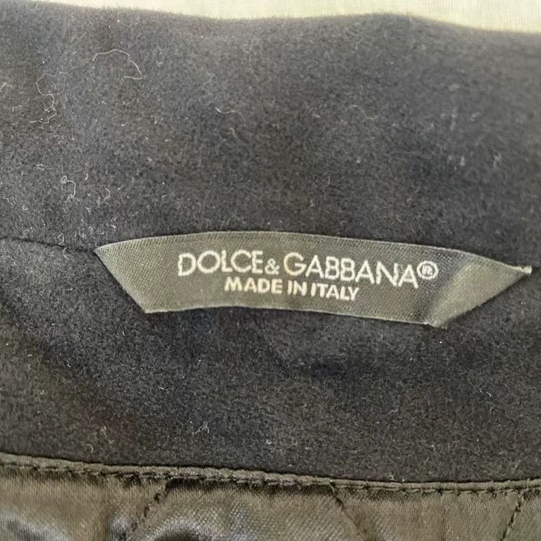 Dolce & Gabbana Dolce&Gabbana Black Zip Front Logo Jacket-yf Size US M / EU 48-50 / 2 - 3 Thumbnail