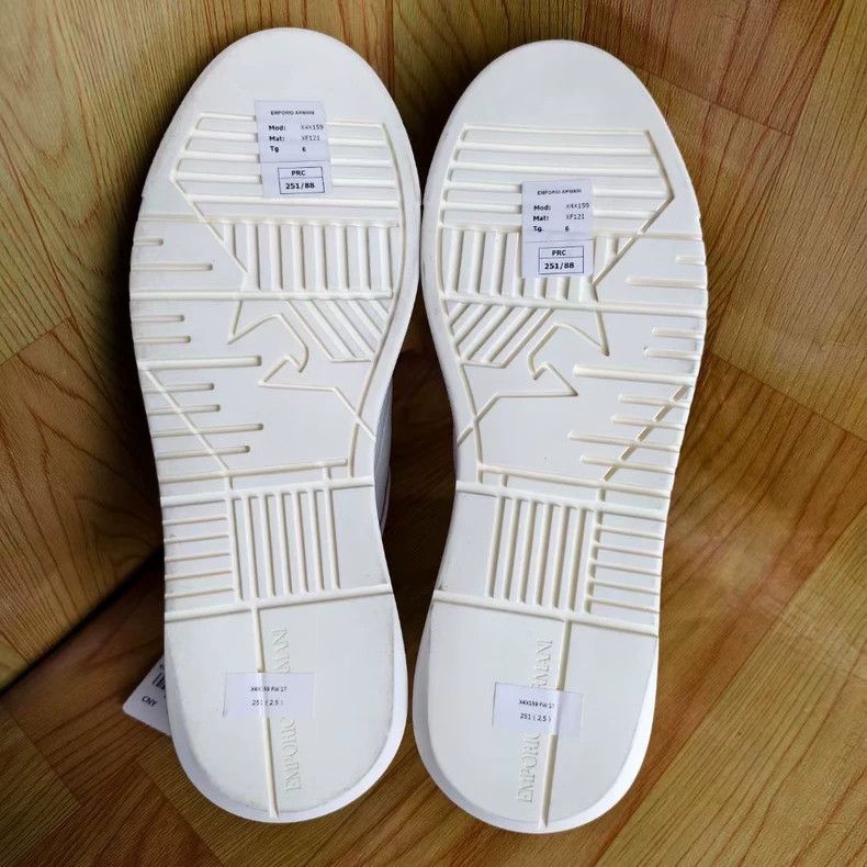 Emporio Armani Emporio Armani White Sneakers Size 40-yf Size US 8.5 / EU 41-42 - 6 Thumbnail