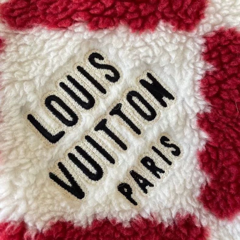 Louis Vuitton Louis Vuitton Nigo Checkered Teddy Jacket-yf Size US S / EU 44-46 / 1 - 5 Thumbnail