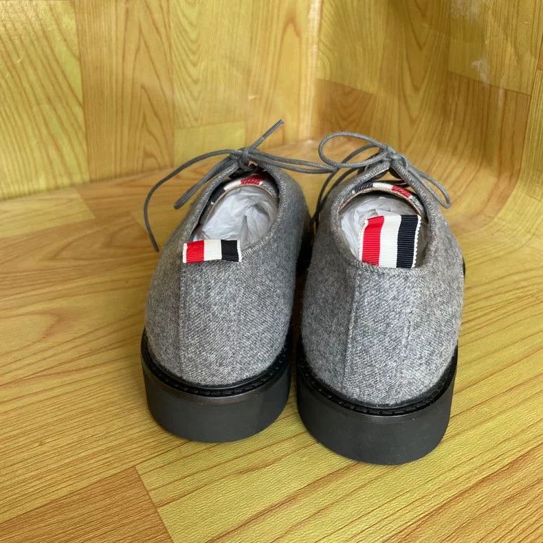 Thom Browne Thom Browne Gray Wool Derby Casual Shoes-yf Size US 8 / EU 41 - 6 Thumbnail