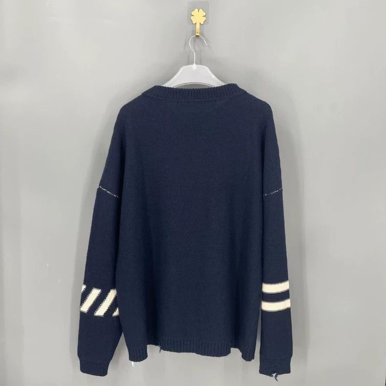 Off-White OFF-White Logo Knitted Sweater Size L-yf Size US L / EU 52-54 / 3 - 2 Thumbnail