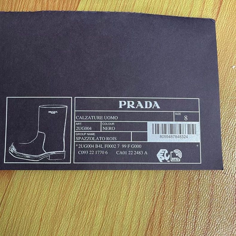 Prada PRADA Black Fashion Short Boots 4.5cm-yf Size US 8 / EU 41 - 9 Thumbnail
