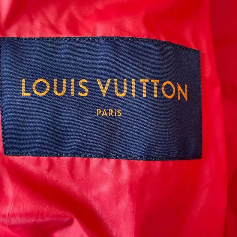 Louis Vuitton Louis Vuitton Red Quilted Cotton Jacket-yf Size US L / EU 52-54 / 3 - 4 Thumbnail