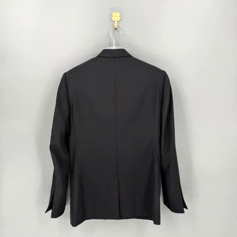 Givenchy Givenchy U-Lock Black Wool Slim Suit Jacket-yf Size US M / EU 48-50 / 2 - 2 Thumbnail