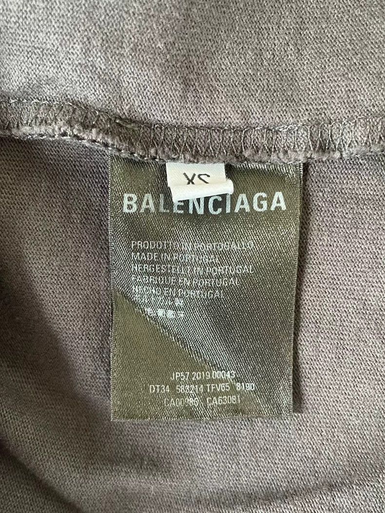 Balenciaga BALENCIAGA Short Sleeve T-Shirt with Logo-yf Size US XS / EU 42 / 0 - 4 Thumbnail