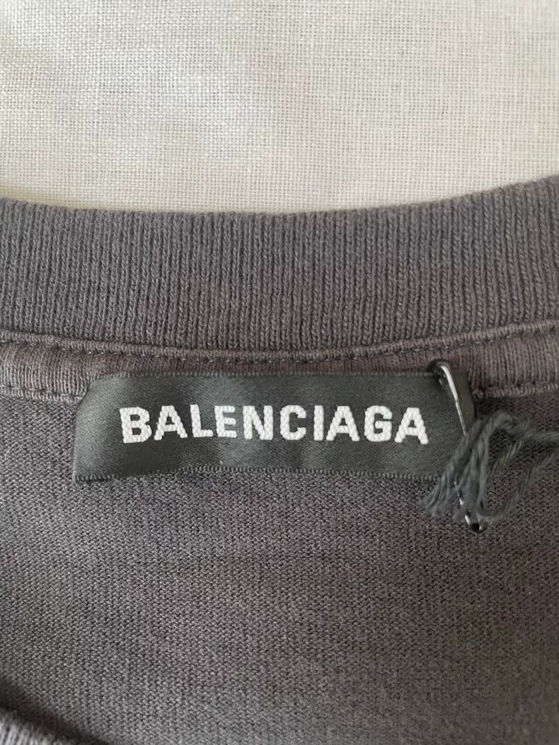Balenciaga BALENCIAGA Short Sleeve T-Shirt with Logo-yf Size US XS / EU 42 / 0 - 3 Thumbnail