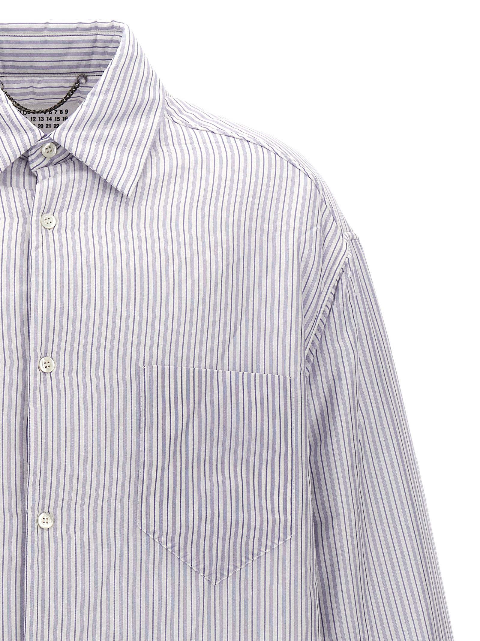 Maison Margiela Striped Shirt Jacket Size US M / EU 48-50 / 2 - 3 Thumbnail
