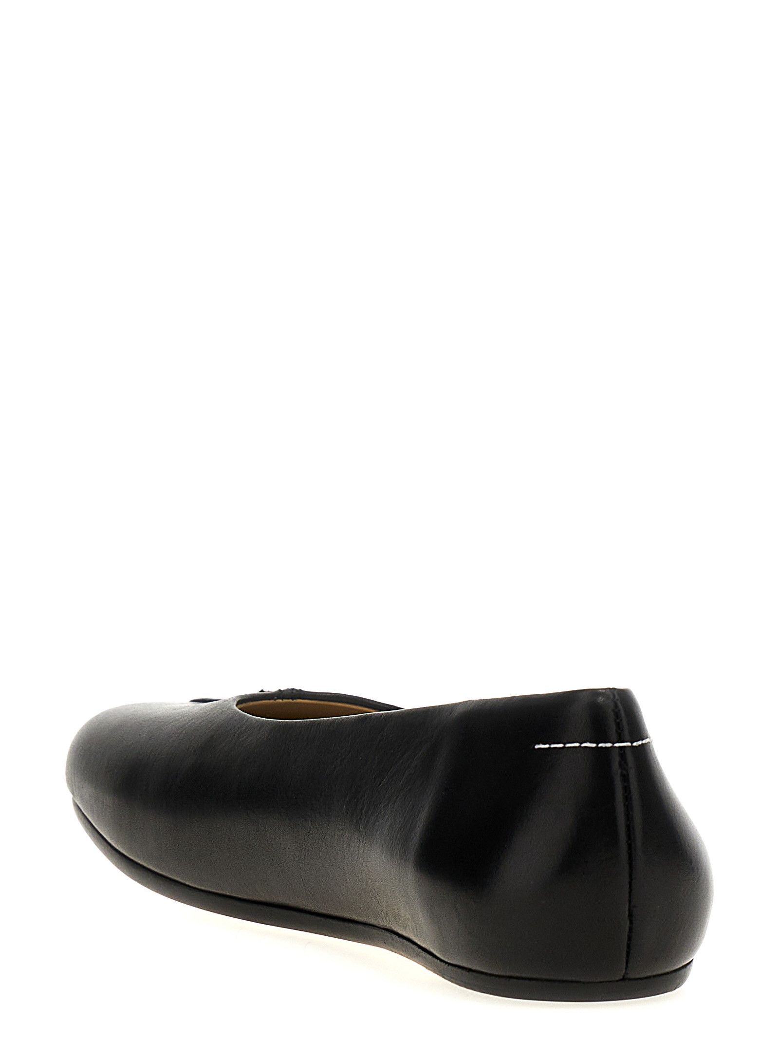 Maison Margiela Leather Ballet Flats Size US 5 / IT 35 - 3 Thumbnail