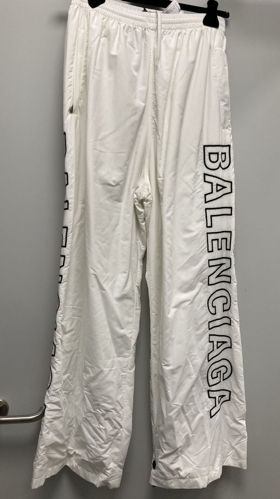 Balenciaga Outline Tracksuit Pants in White Size US 36 / EU 52 - 5 Thumbnail