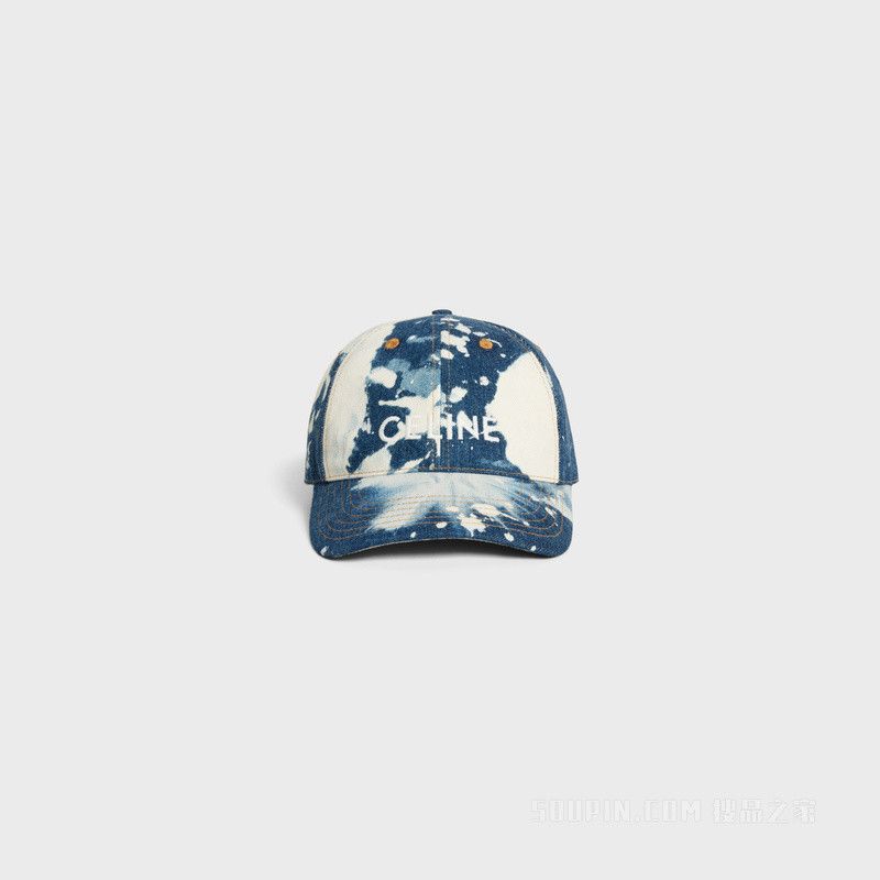 Celine baseball cap in cotton and denim Size ONE SIZE - 2 Thumbnail