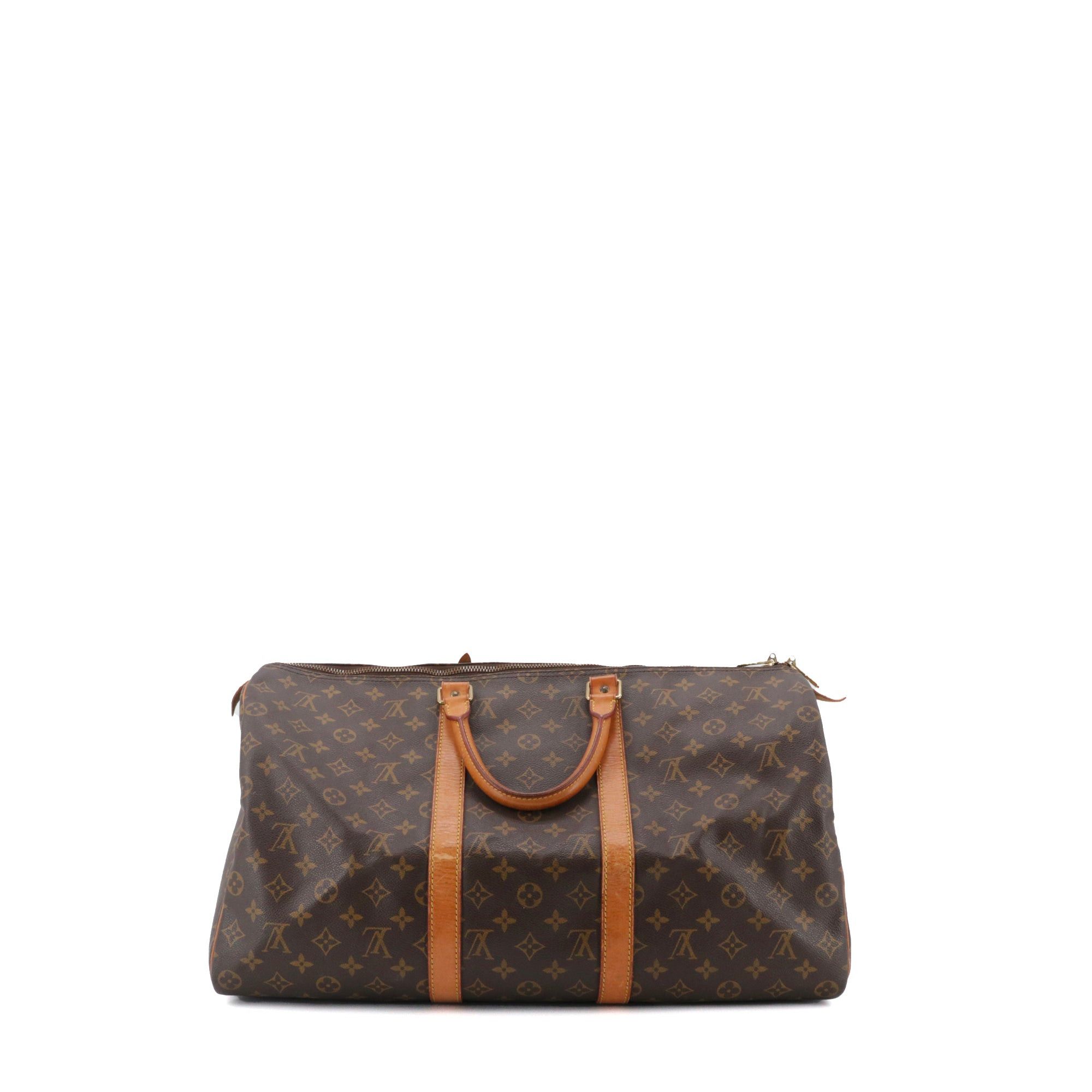 Louis Vuitton LOUIS VUITTON - Louis Vuitton Keepall 50 travel bag in monogram canvas Size ONE SIZE - 3 Thumbnail