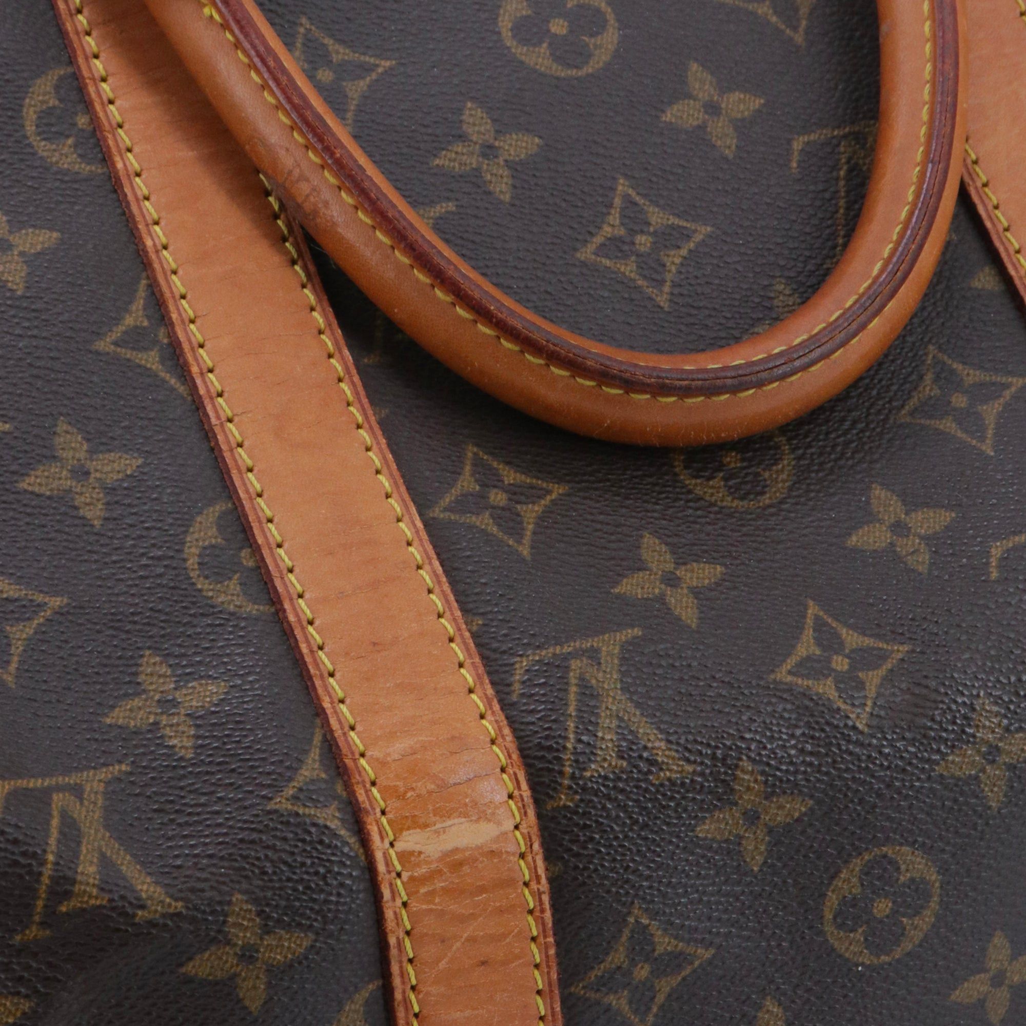 Louis Vuitton LOUIS VUITTON - Louis Vuitton Keepall 50 travel bag in monogram canvas Size ONE SIZE - 9 Thumbnail
