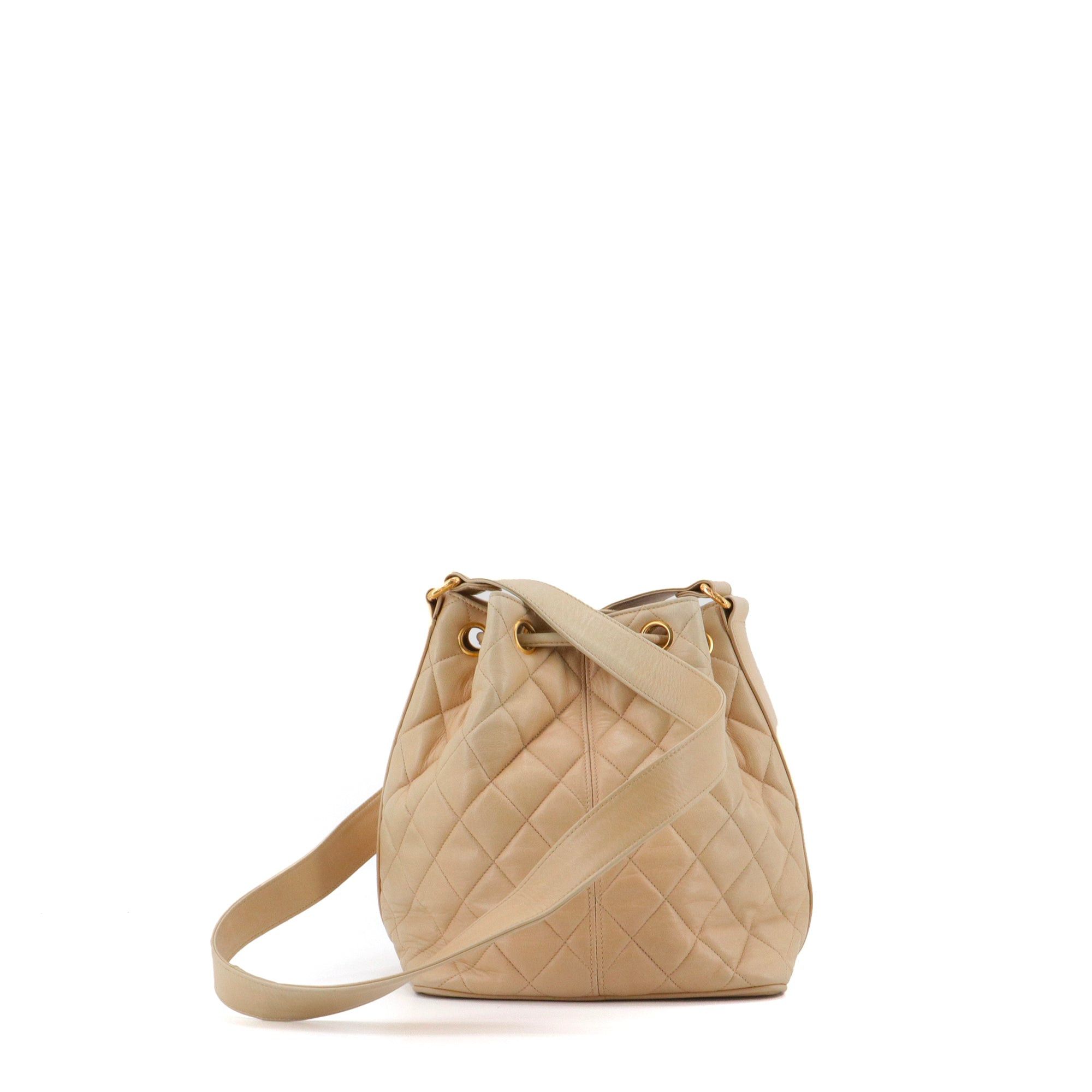 Chanel CHANEL - Vintage Chanel Cocoball shoulder bag in beige quilted leather Size ONE SIZE - 3 Thumbnail