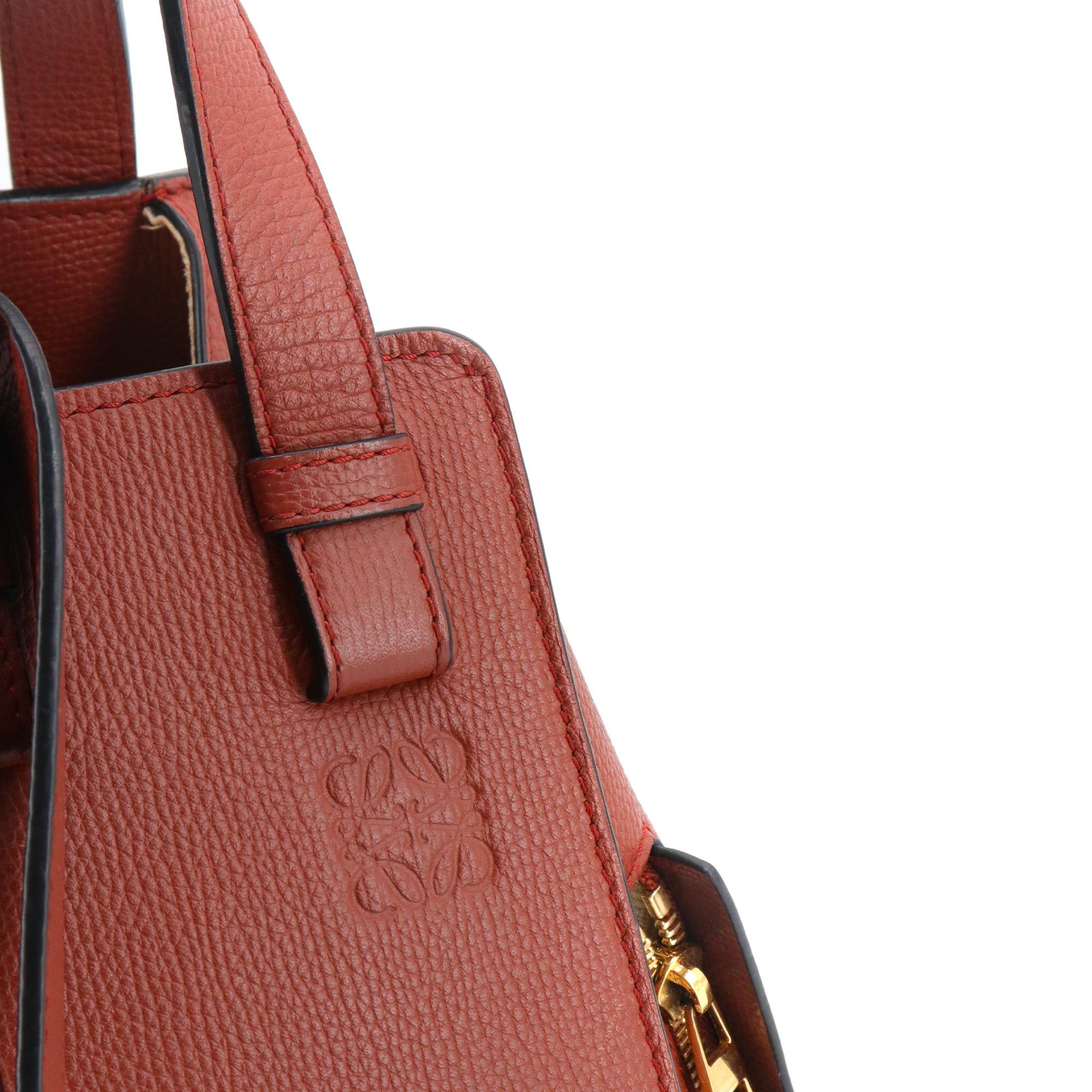 Loewe LOEWE - Loewe Hammock PM shoulder bag in brown leather Size ONE SIZE - 6 Thumbnail