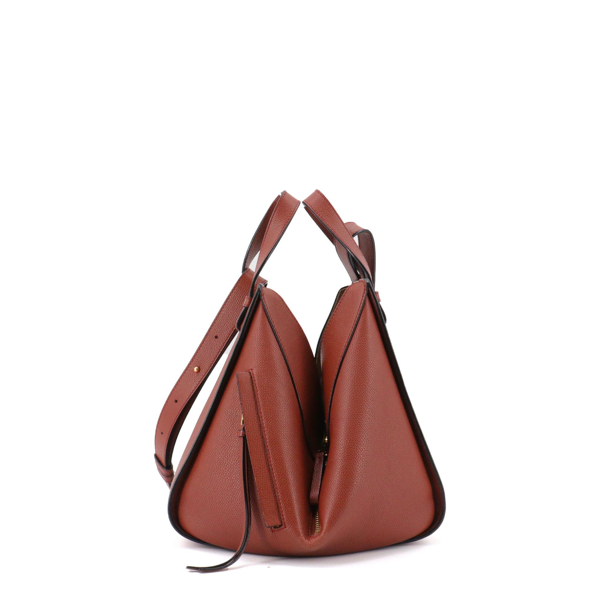 Loewe LOEWE - Loewe Hammock PM shoulder bag in brown leather Size ONE SIZE - 4 Thumbnail