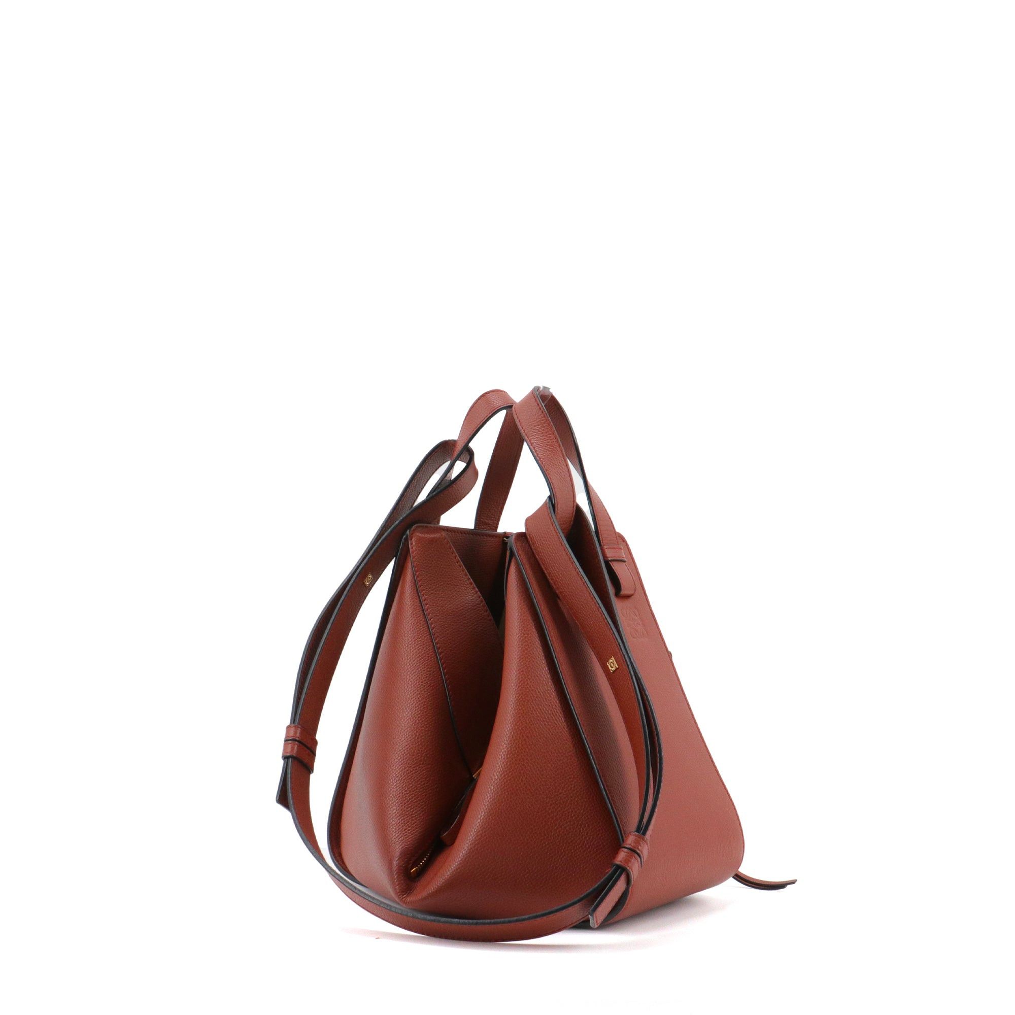 Loewe LOEWE - Loewe Hammock PM shoulder bag in brown leather Size ONE SIZE - 2 Thumbnail