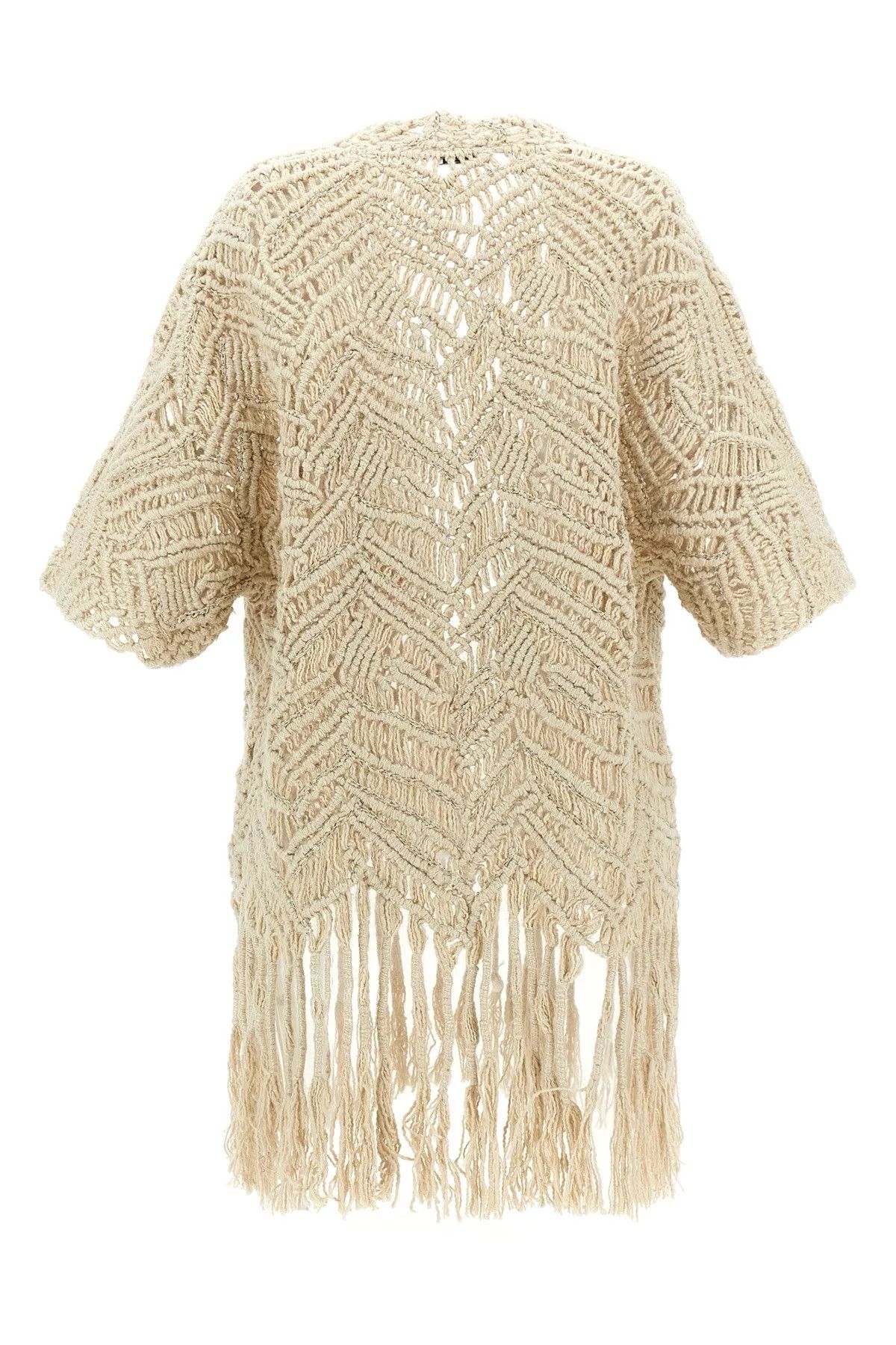 Brunello Cucinelli 'OPERA Dazzling Macramé' cardigan Size M / US 6-8 / IT 42-44 - 2 Thumbnail