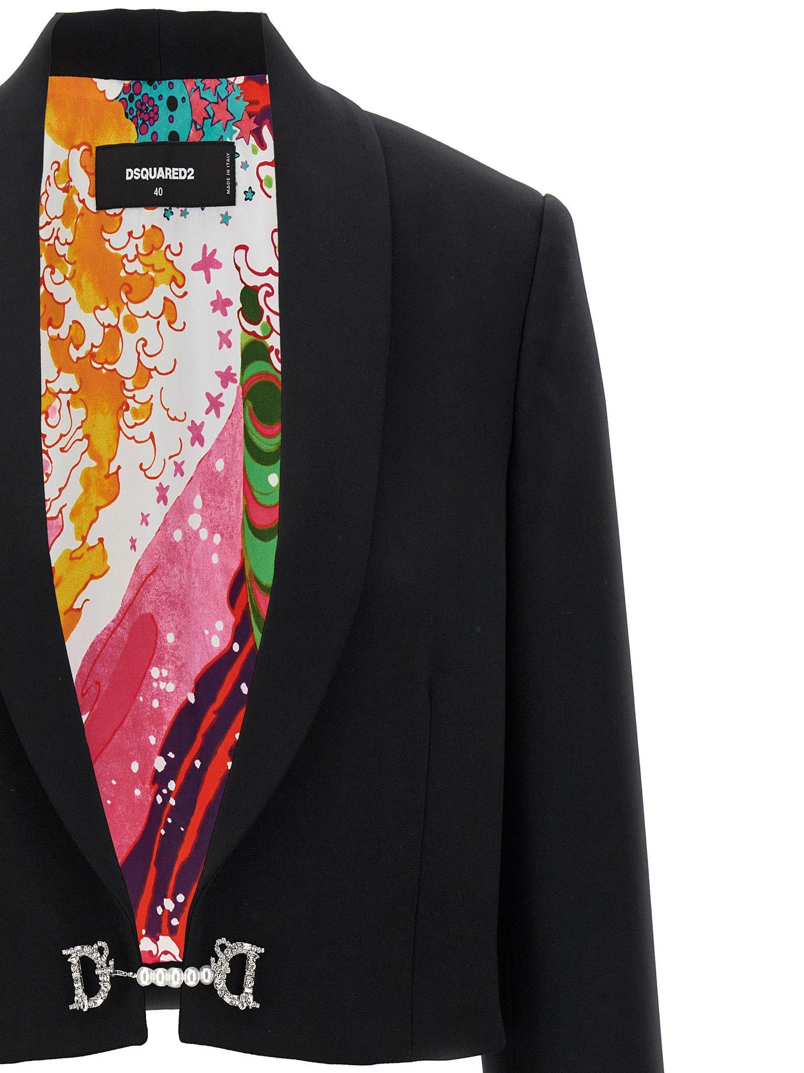 Dsquared2 'D2 Jewel' Short Jacket Size M / US 6-8 / IT 42-44 - 3 Thumbnail