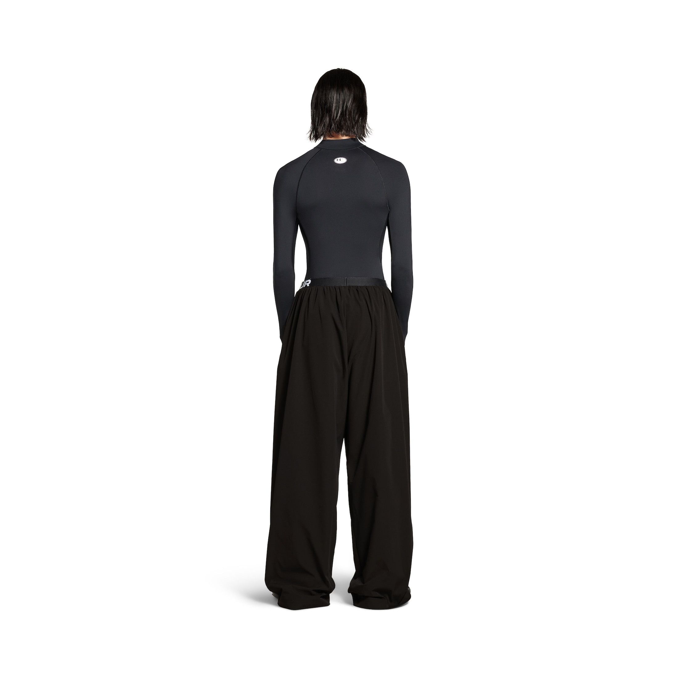Balenciaga MEN'S UNDER ARMOUR® REVERSIBLE LAYERED TRACKSUIT PANTS IN BLACK Size US 38 / EU 54 - 6 Thumbnail