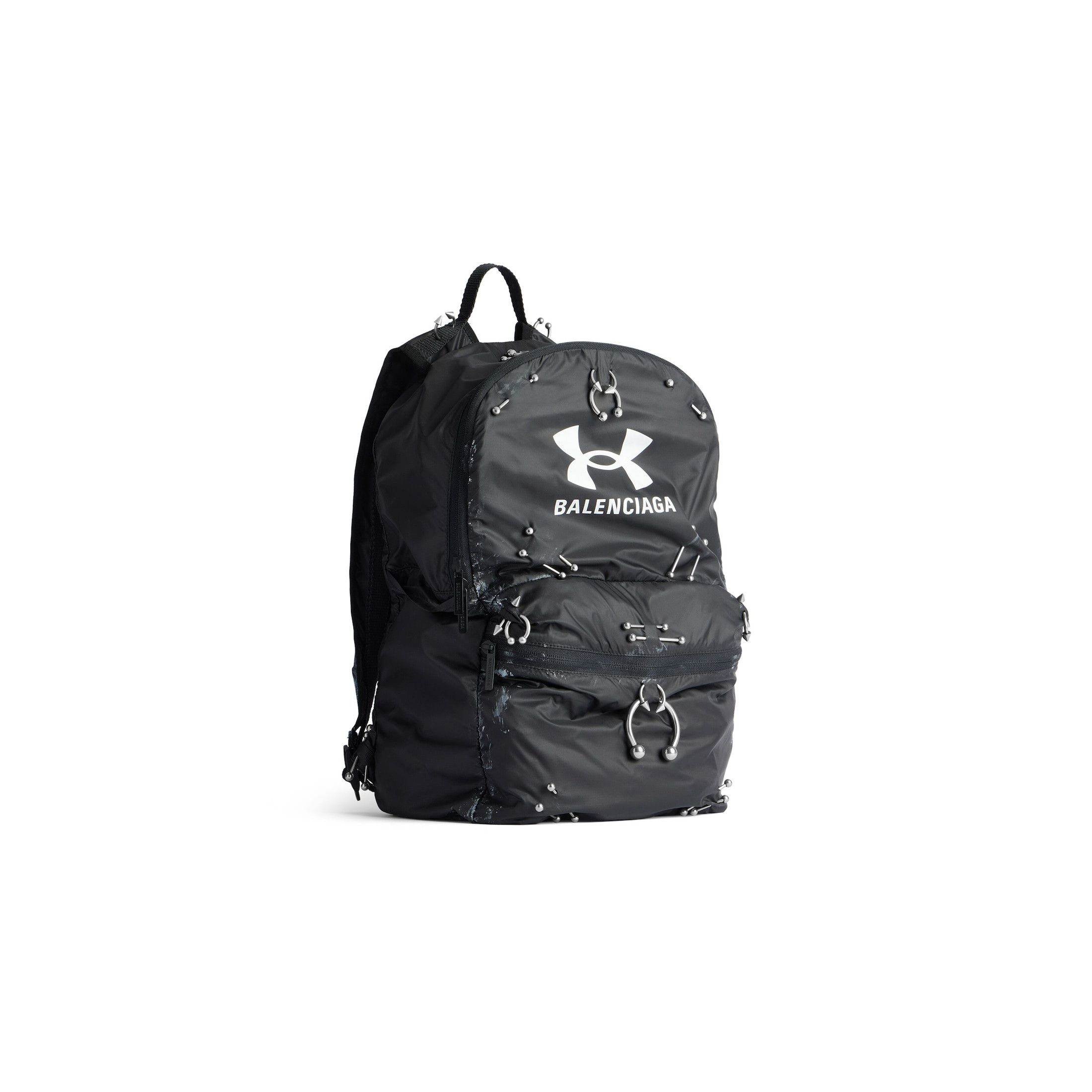 Balenciaga MEN'S UNDER ARMOUR® PIERCING BACKPACK IN BLACK Size ONE SIZE - 2 Thumbnail