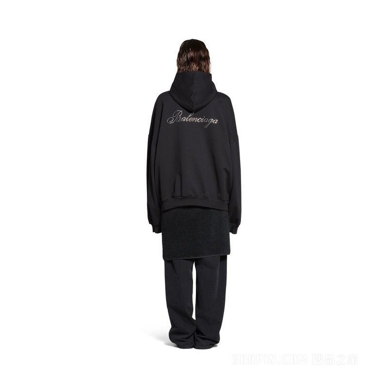 Balenciaga HANDWRITTEN ROUND HOODIE Size US L / EU 52-54 / 3 - 5 Thumbnail