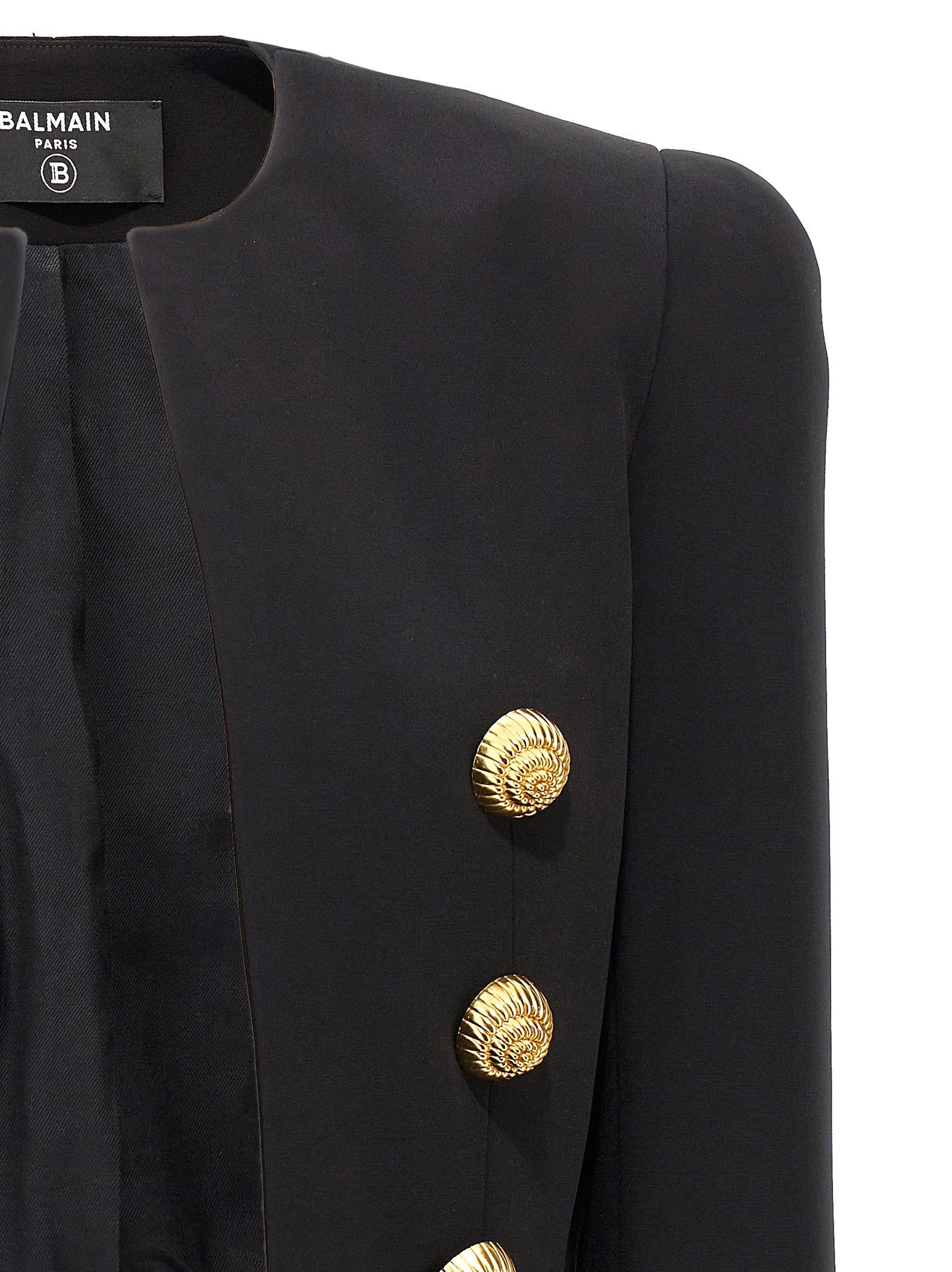 Balmain 'Chiocciola' Button Short Jacket Size S / US 4 / IT 40 - 3 Thumbnail