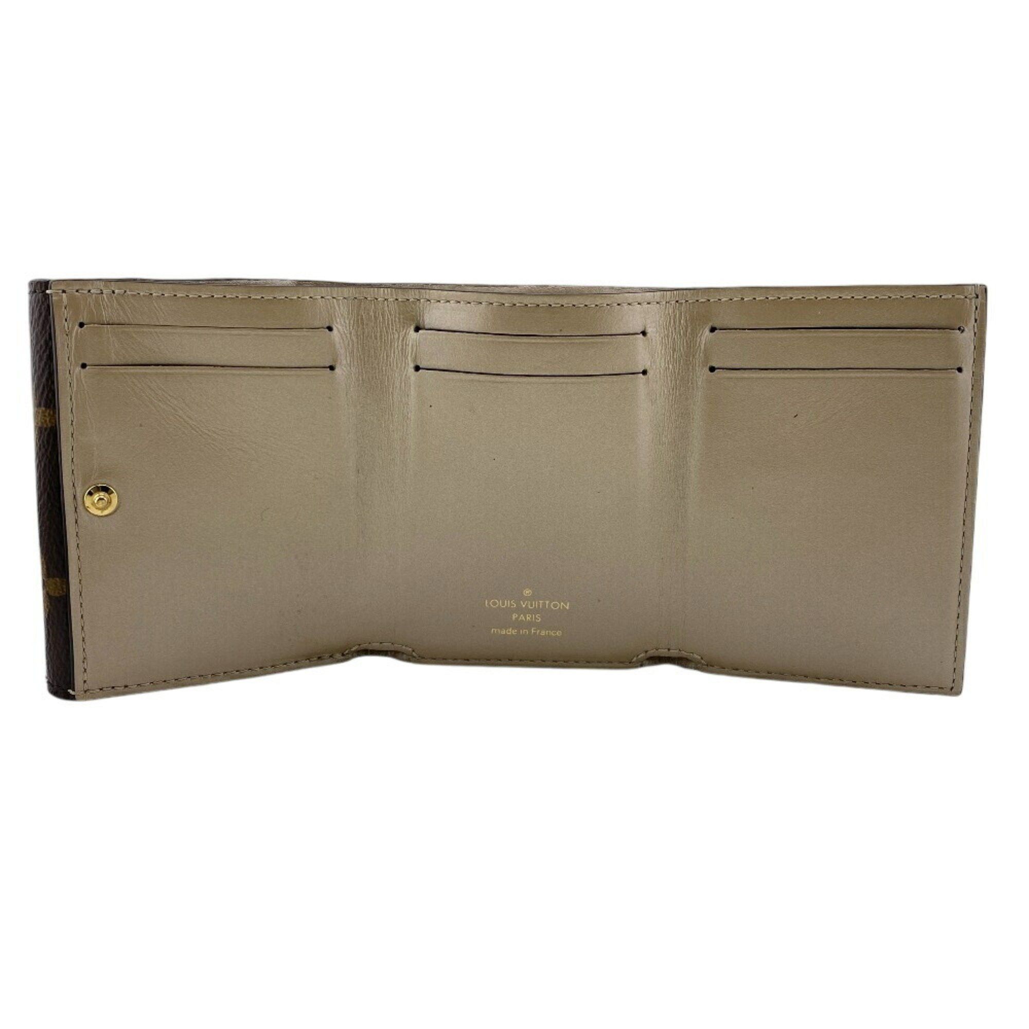 Louis Vuitton Louis Vuitton Wallet M81667 Celeste Portefeuille Monogram Tri-fold Brown Women's Size ONE SIZE - 10 Thumbnail