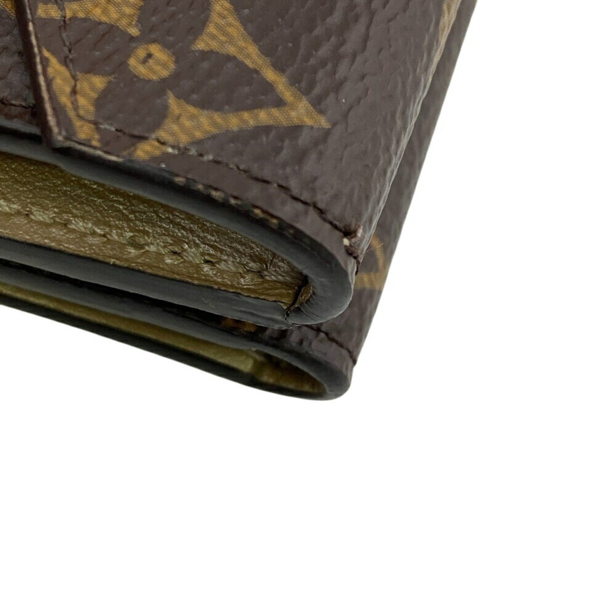 Louis Vuitton Louis Vuitton Wallet M81667 Celeste Portefeuille Monogram Tri-fold Brown Women's Size ONE SIZE - 3 Thumbnail