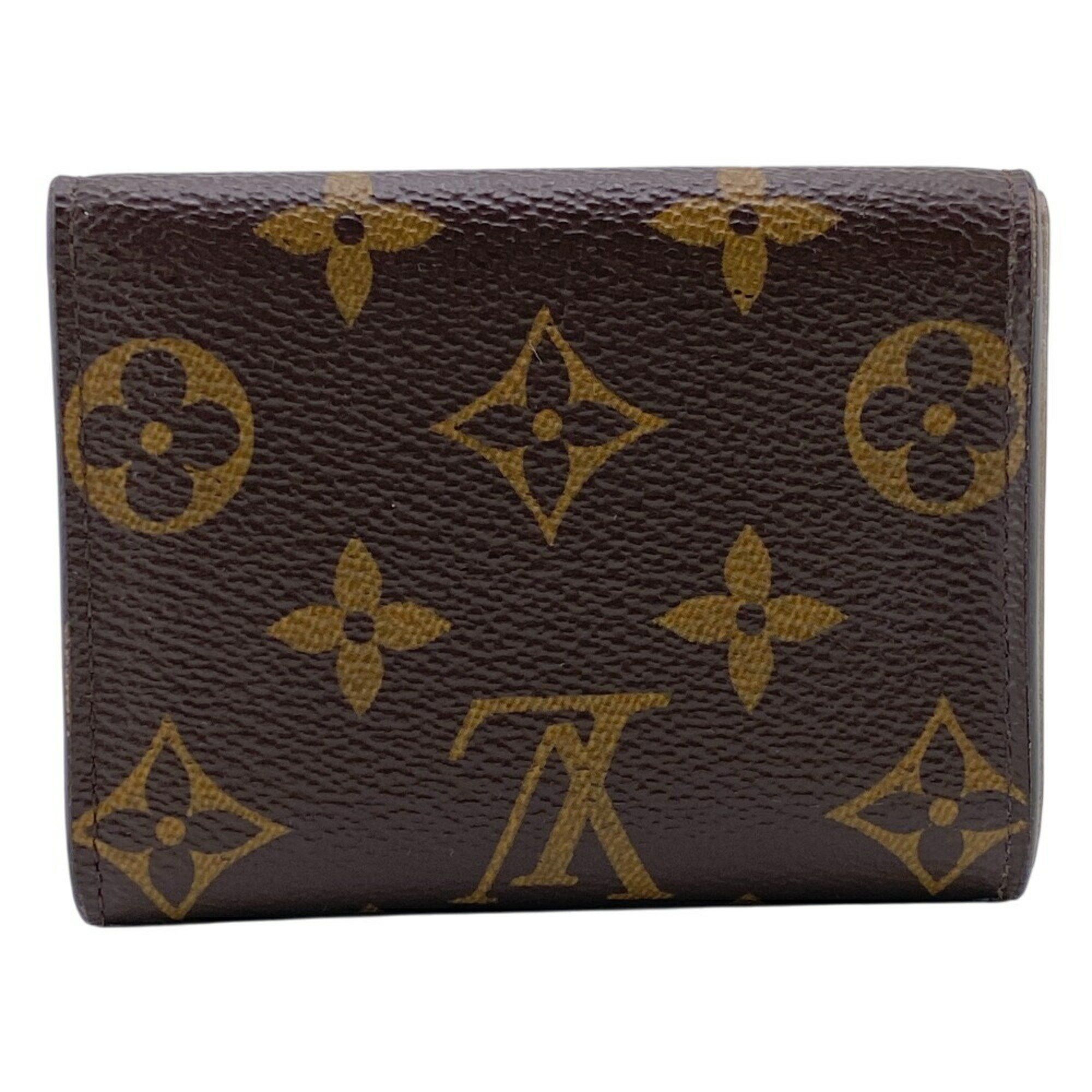 Louis Vuitton Louis Vuitton Wallet M81667 Celeste Portefeuille Monogram Tri-fold Brown Women's Size ONE SIZE - 2 Thumbnail