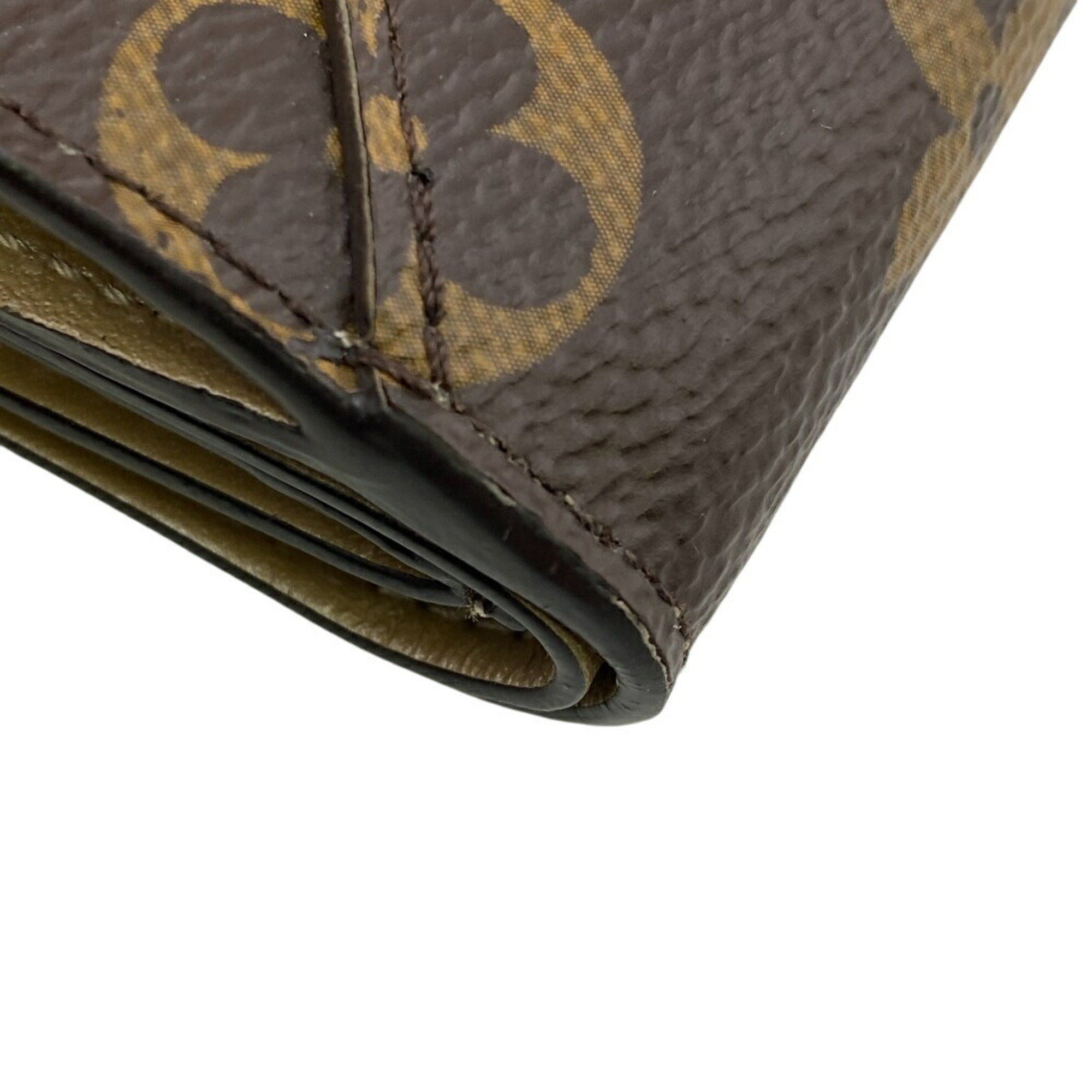 Louis Vuitton Louis Vuitton Wallet M81667 Celeste Portefeuille Monogram Tri-fold Brown Women's Size ONE SIZE - 5 Thumbnail