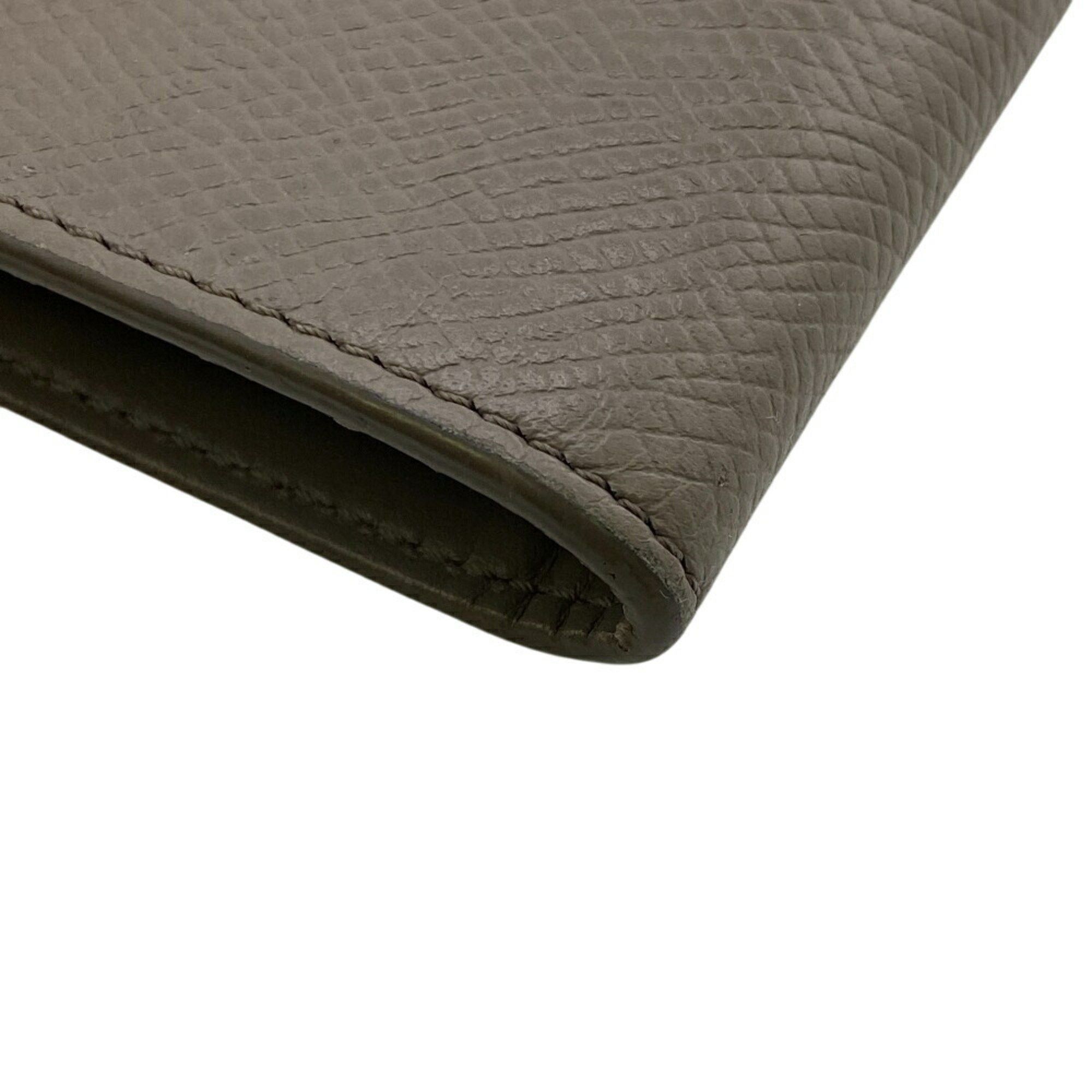 Celine CELINE Medium Strap Bi-fold Wallet Beige Women's Size ONE SIZE - 5 Thumbnail