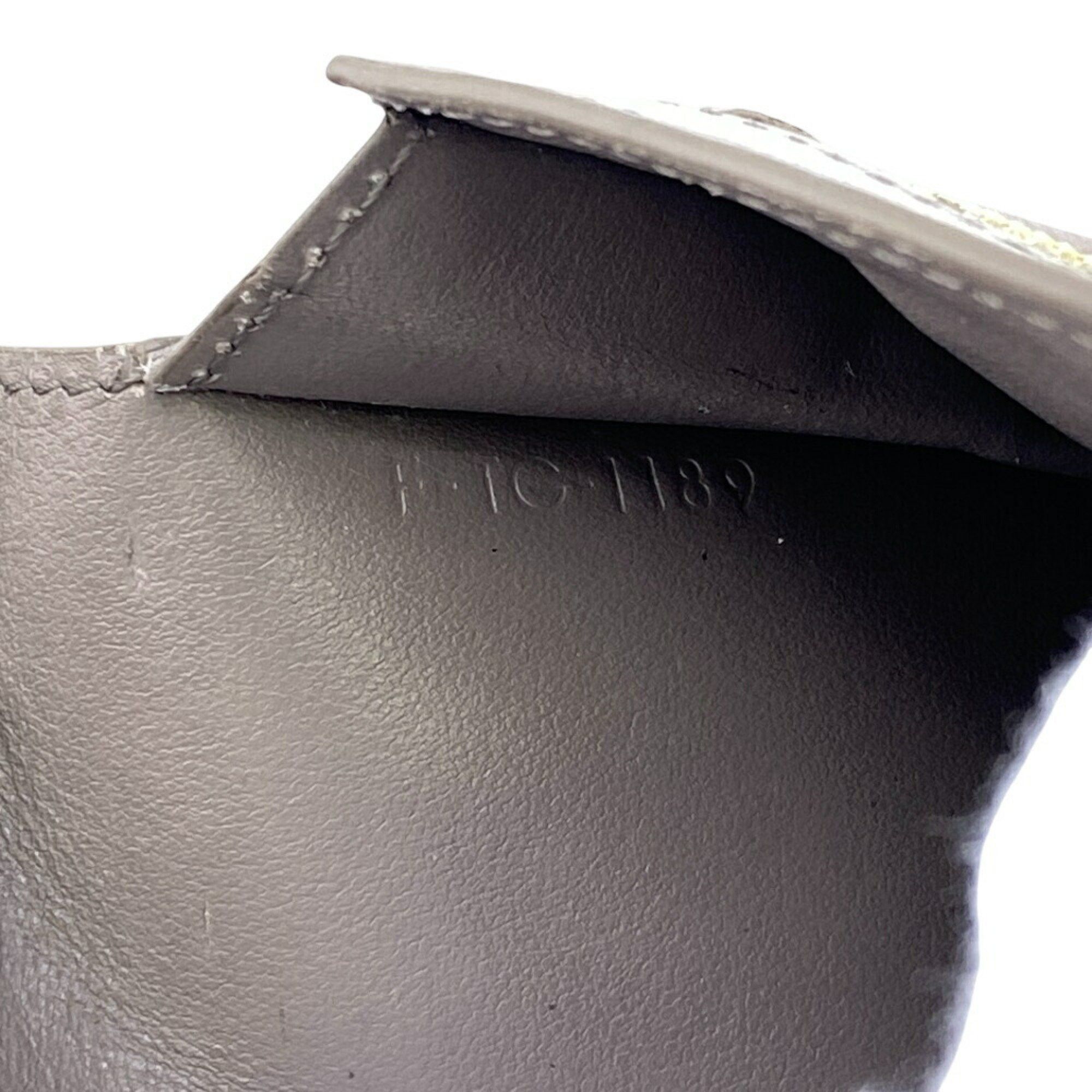 Celine CELINE Medium Strap Bi-fold Wallet Beige Women's Size ONE SIZE - 14 Thumbnail