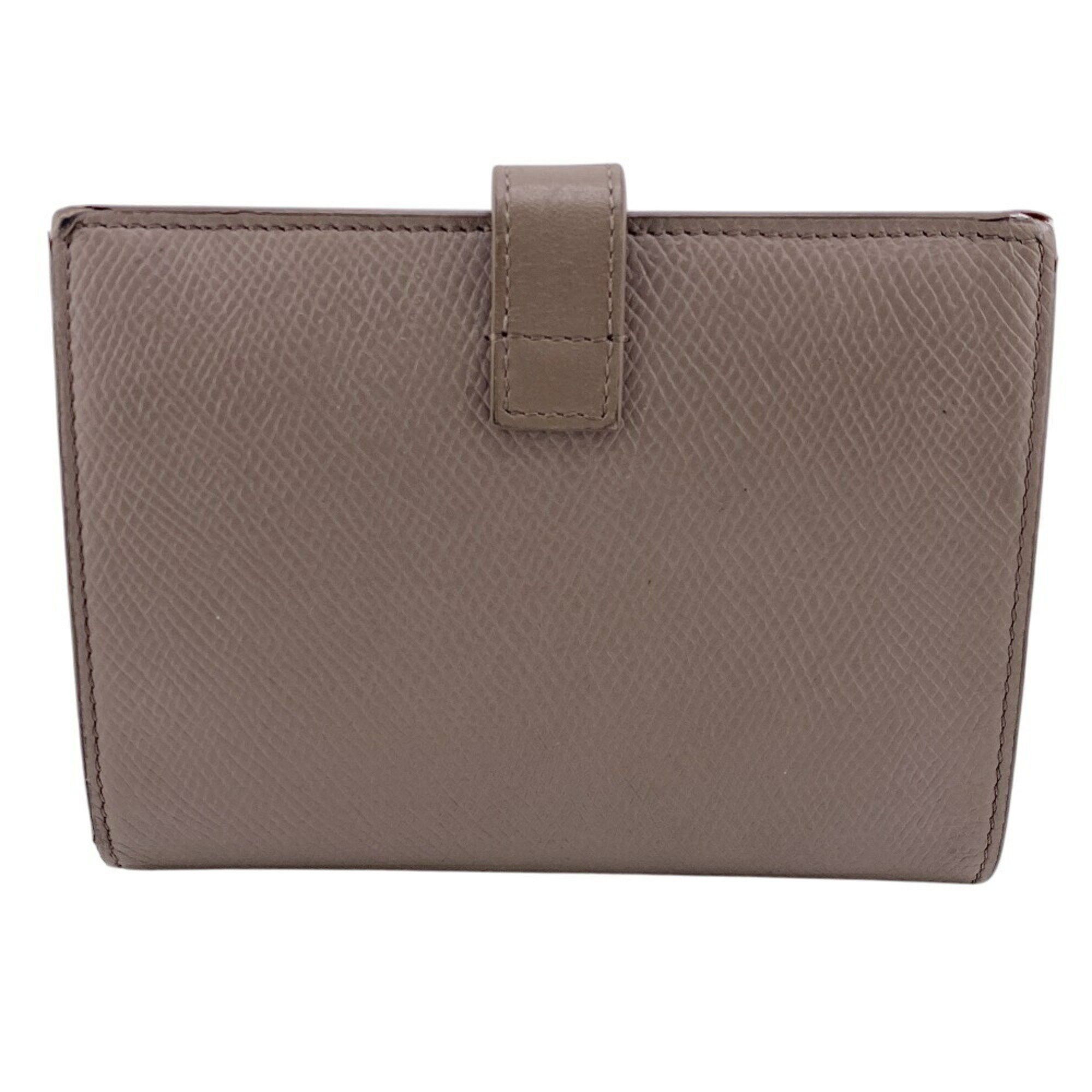 Celine CELINE Medium Strap Bi-fold Wallet Beige Women's Size ONE SIZE - 2 Thumbnail