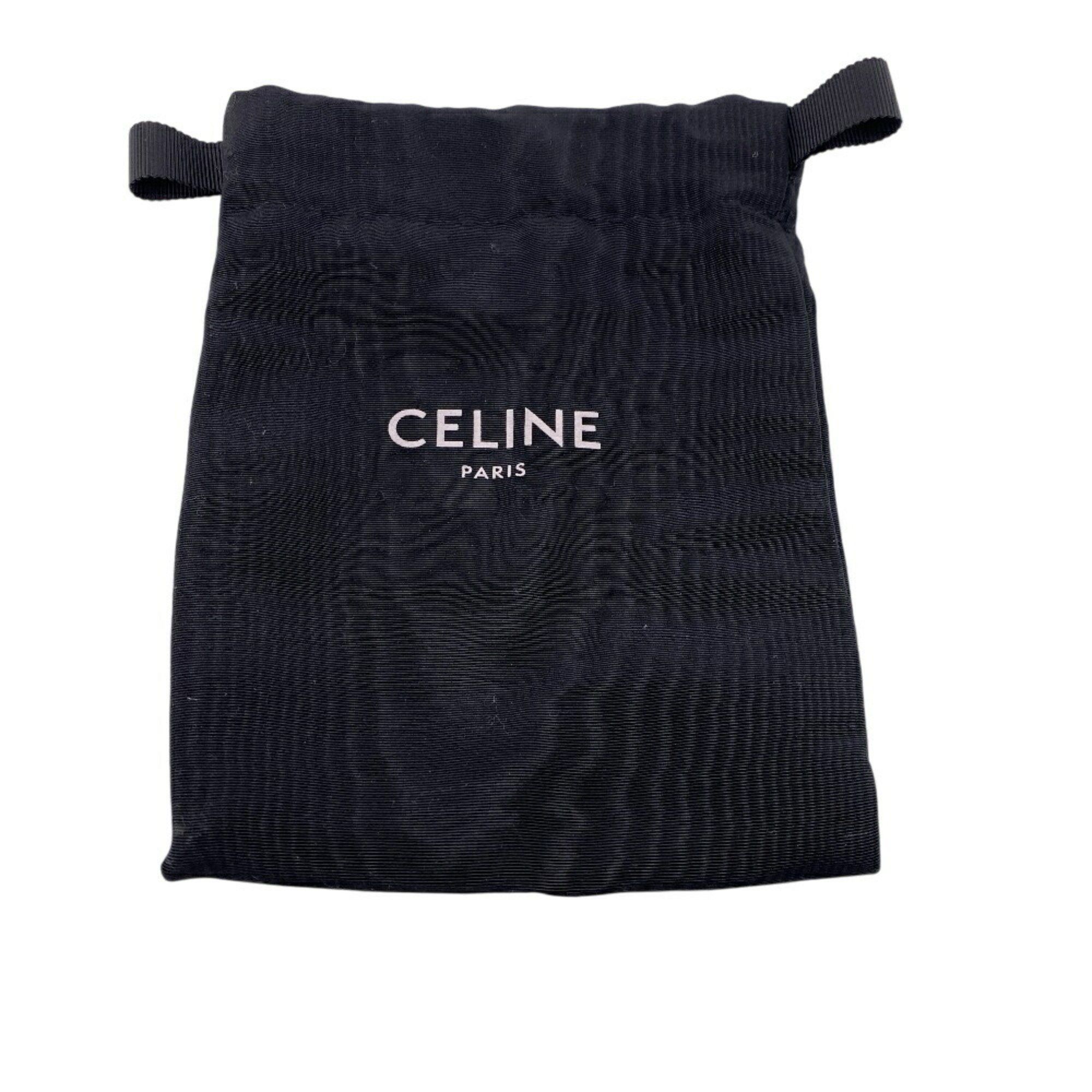 Celine CELINE Medium Strap Bi-fold Wallet Beige Women's Size ONE SIZE - 15 Thumbnail