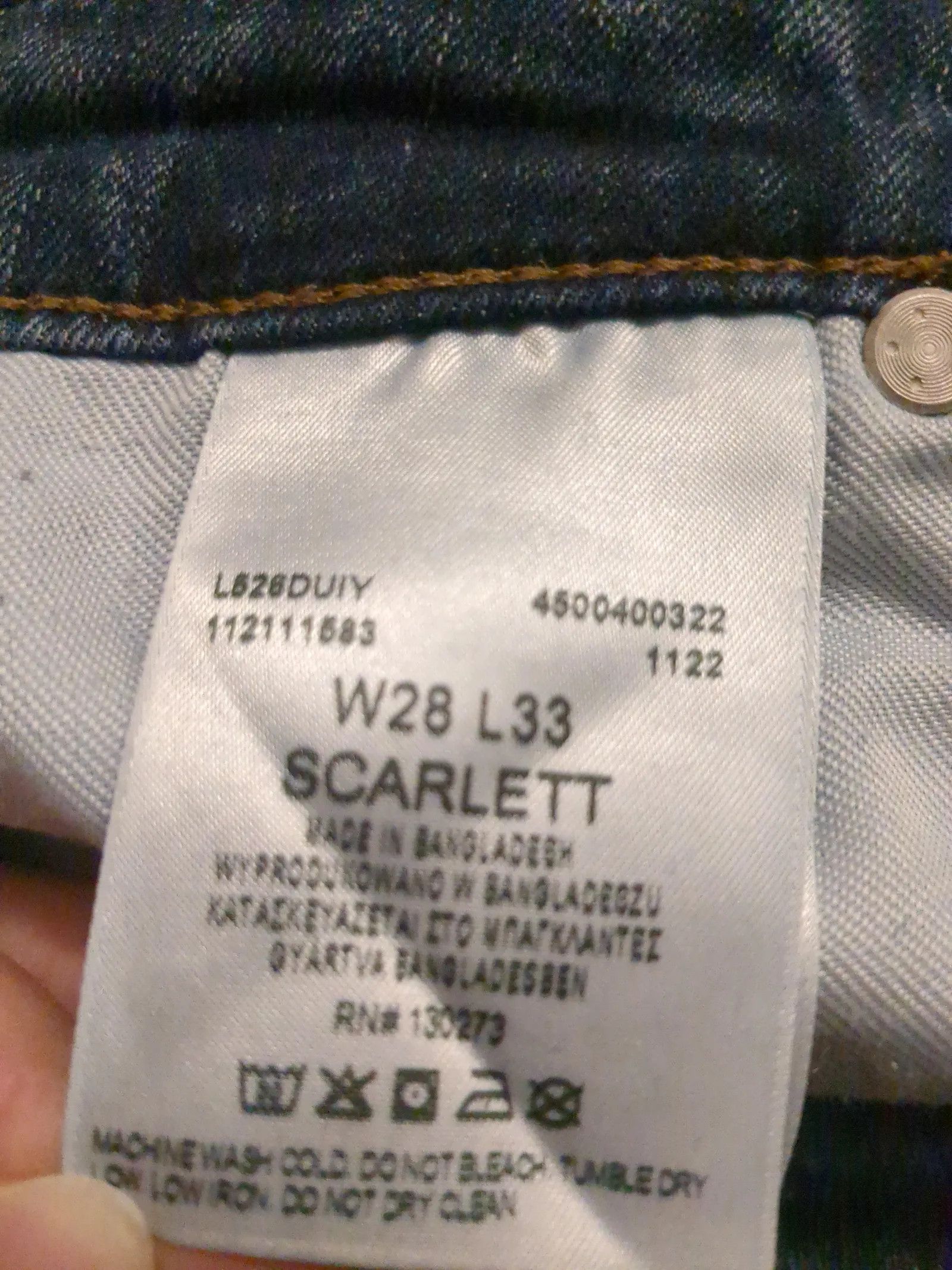 Lee Lee Scarlett Jeans Size 28" / US 6 / IT 42 - 3 Thumbnail