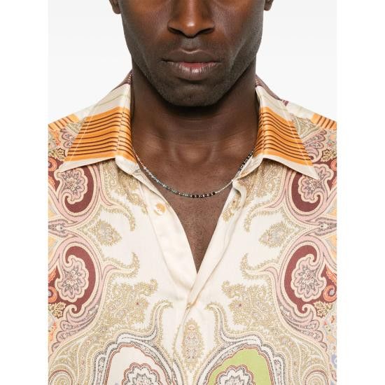 Etro ETRO Men Long Tops 99SP475 MRIC0052 X0820 ORANGE Size US S / EU 44-46 / 1 - 4 Thumbnail