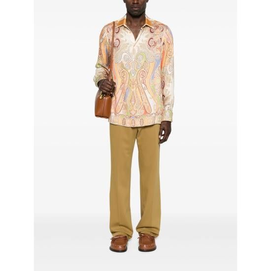 Etro ETRO Men Long Tops 99SP475 MRIC0052 X0820 ORANGE Size US S / EU 44-46 / 1 - 5 Thumbnail